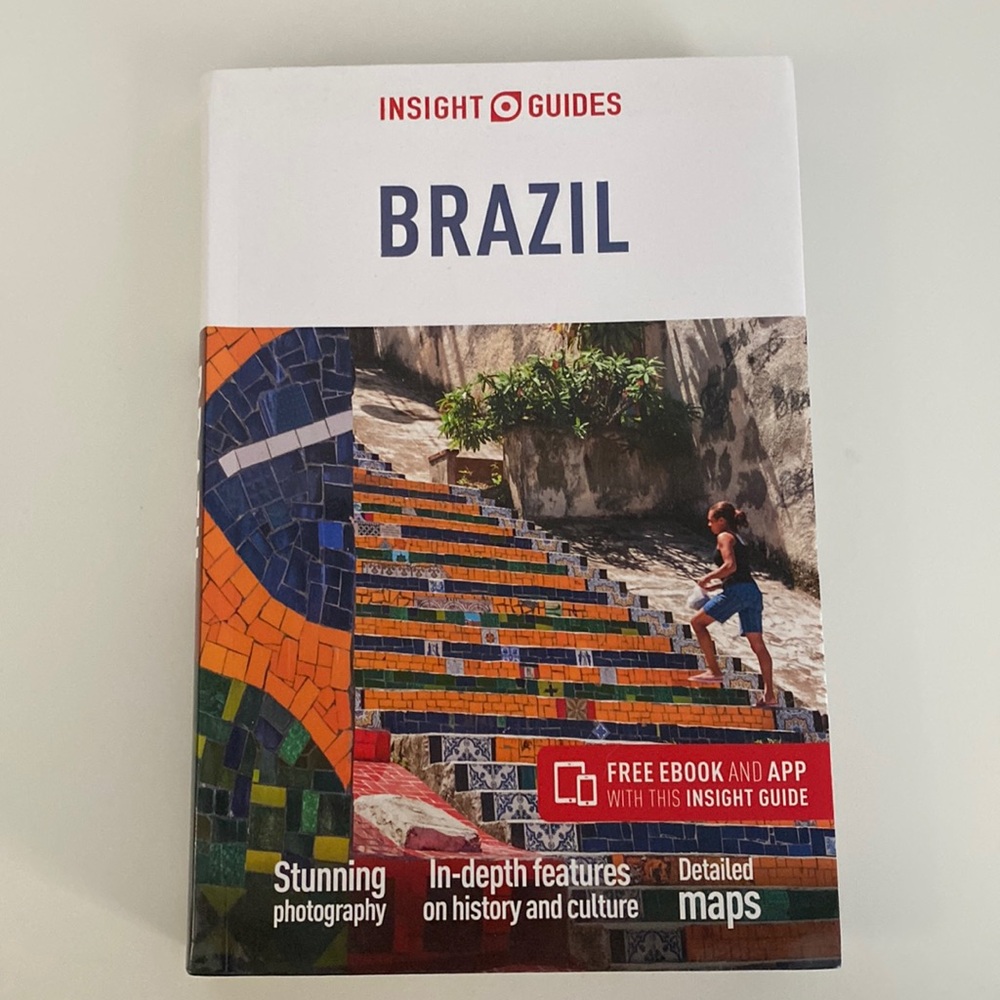 Insight guides Brazil travel photography book with maps